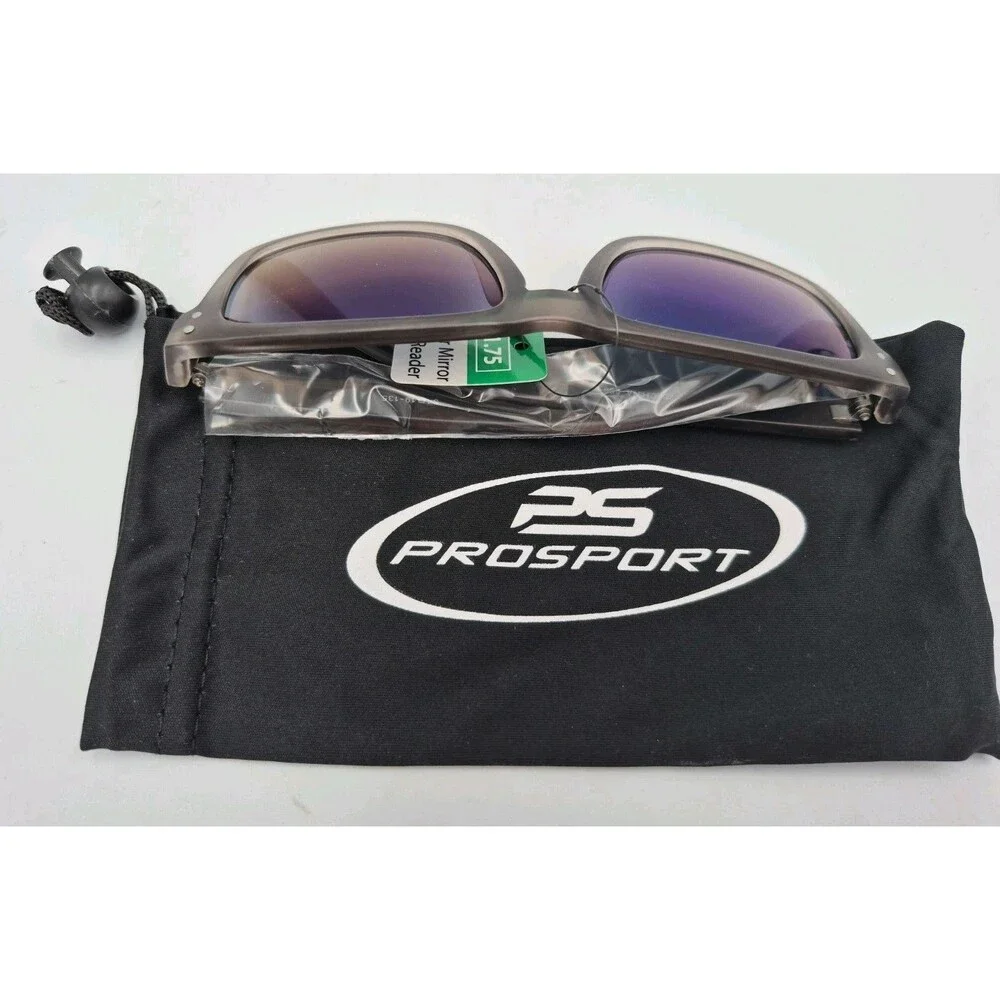 proSPORT Reader 1.75 Mirror Sport Sunglasses Anti-Glare for Outdoors New 1.75